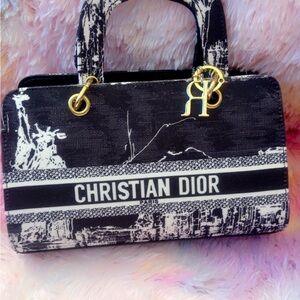 GWP Dior Black and White Women's Bag